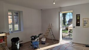 Vue de la même pièce en fin de chantier